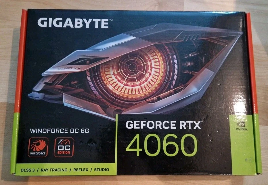 GIGABYTE RTX 4060 - WINDFORCE OC 8GB GDDR6