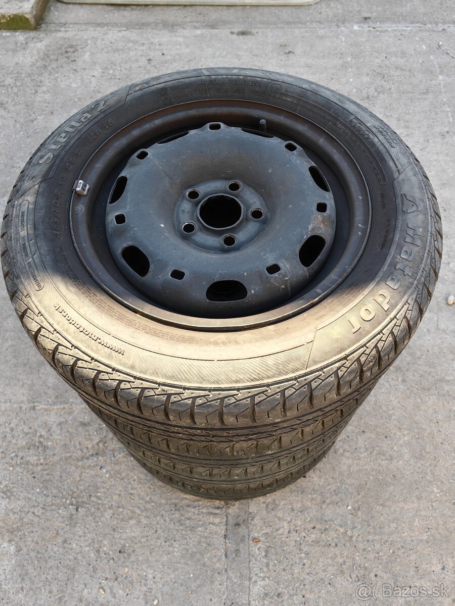 165/70 r14 letné sada