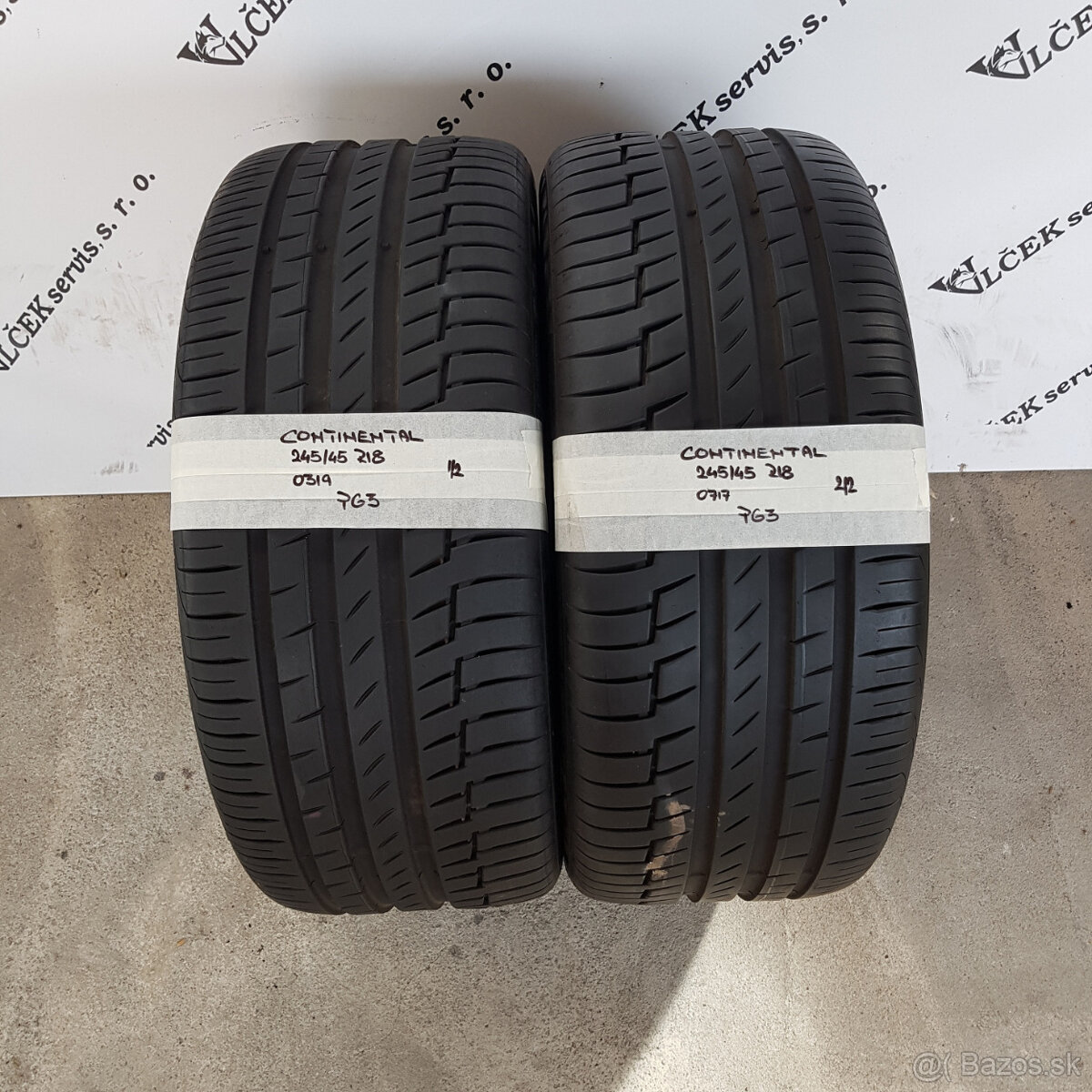 245/45 R18 CONTINENTAL letné pneumatiky