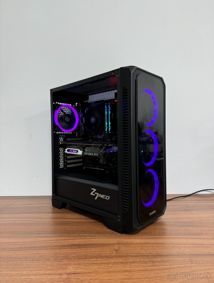 ☑️ Ryzen 5 / RTX 2070 / 16GB RAM / 1TB SSD / 24M Zár