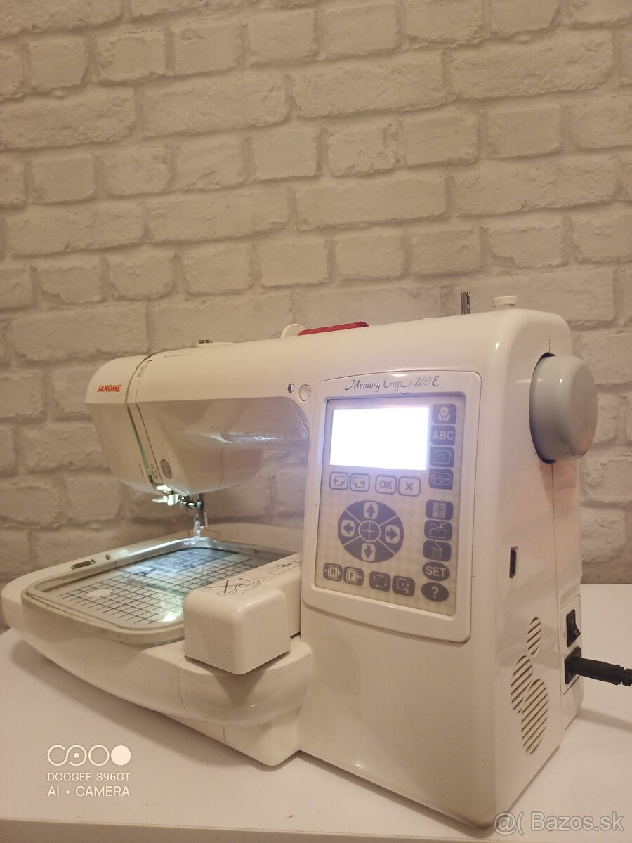 Janome memory craft 200E