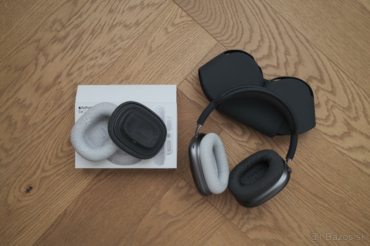 Apple AirPods Max - čierne + náhradné náušníky