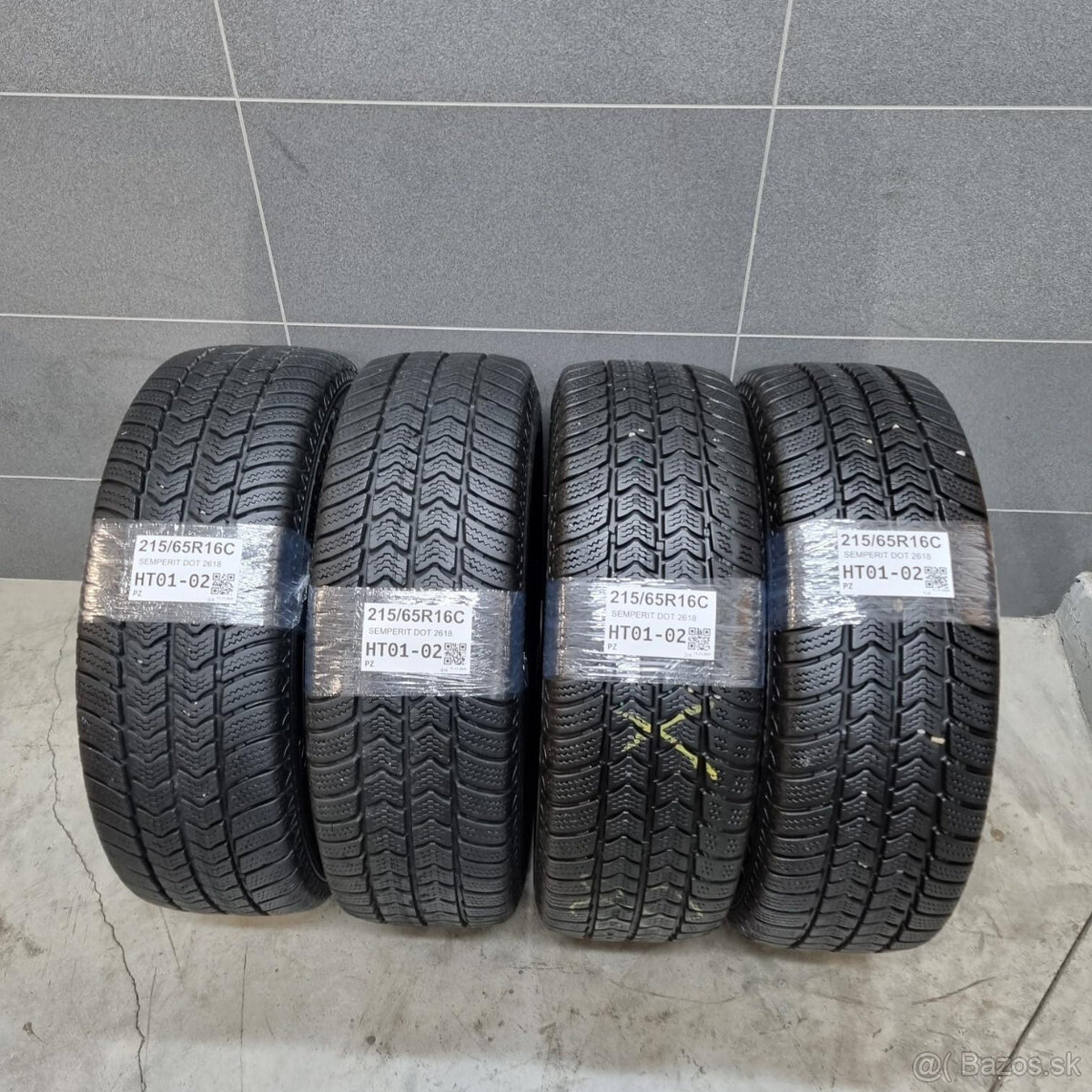 Dodávkové zimné pneu 215/65 R16C SEMPERIT DOT2618