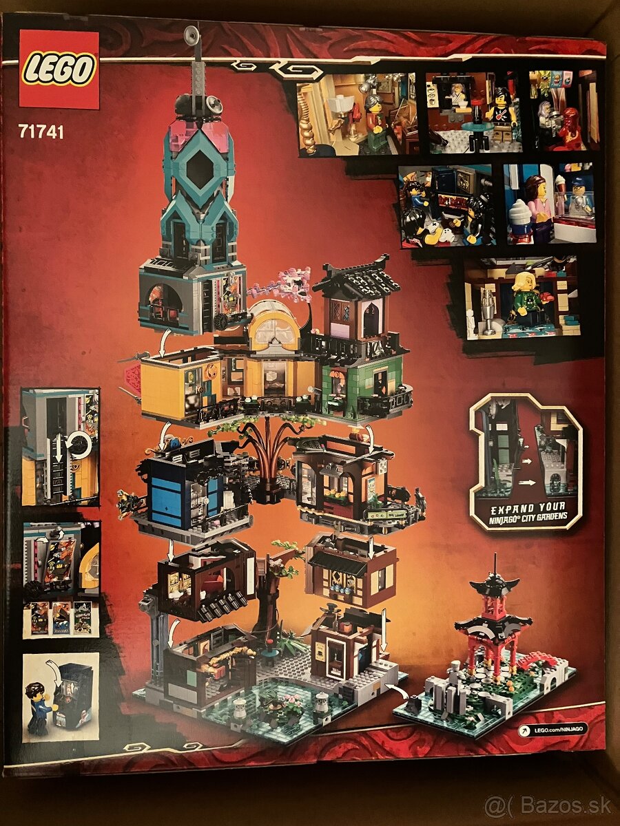 Lego 71741 ninjago city gardens