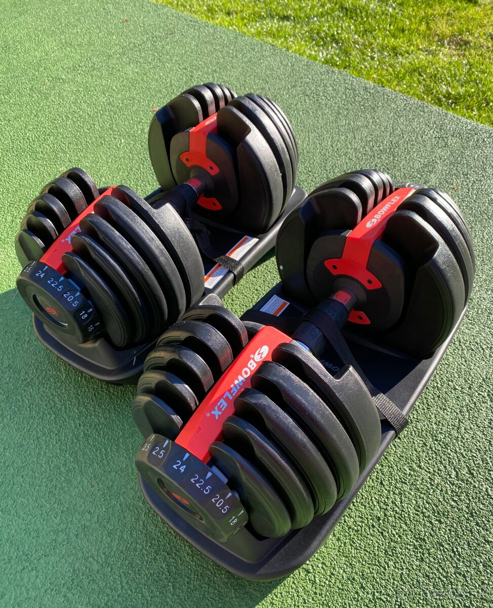 BOWFLEX 552 - jednorucky 24kg (nove, zabalene)