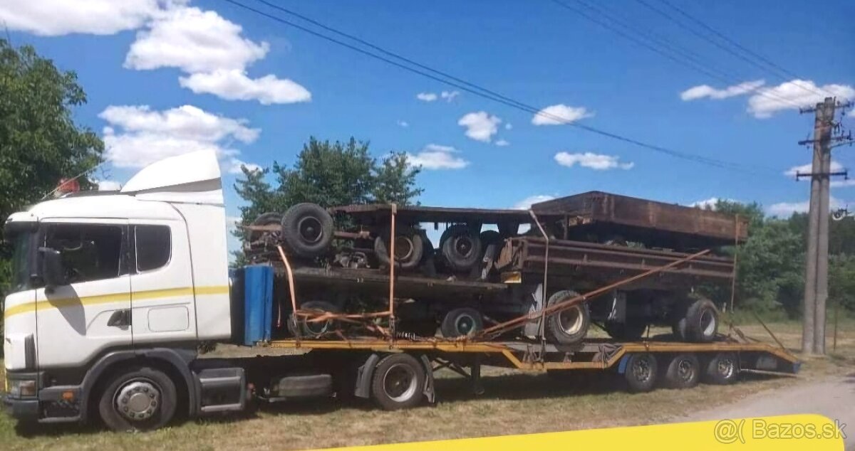 Mam zaujem o vlečku, kupim5,7,8,9t autovlek, ifa vlek. Fekal