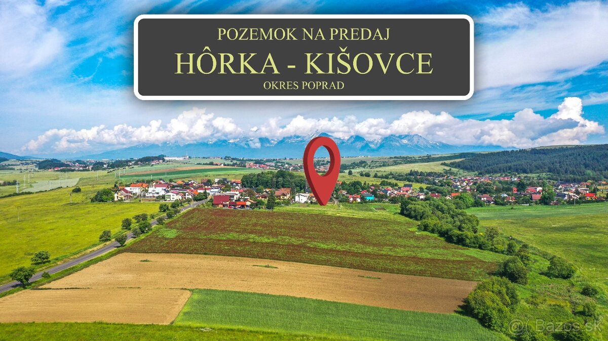 Stavebný pozemok so stavebným povolením-bungalov-Hôrka.