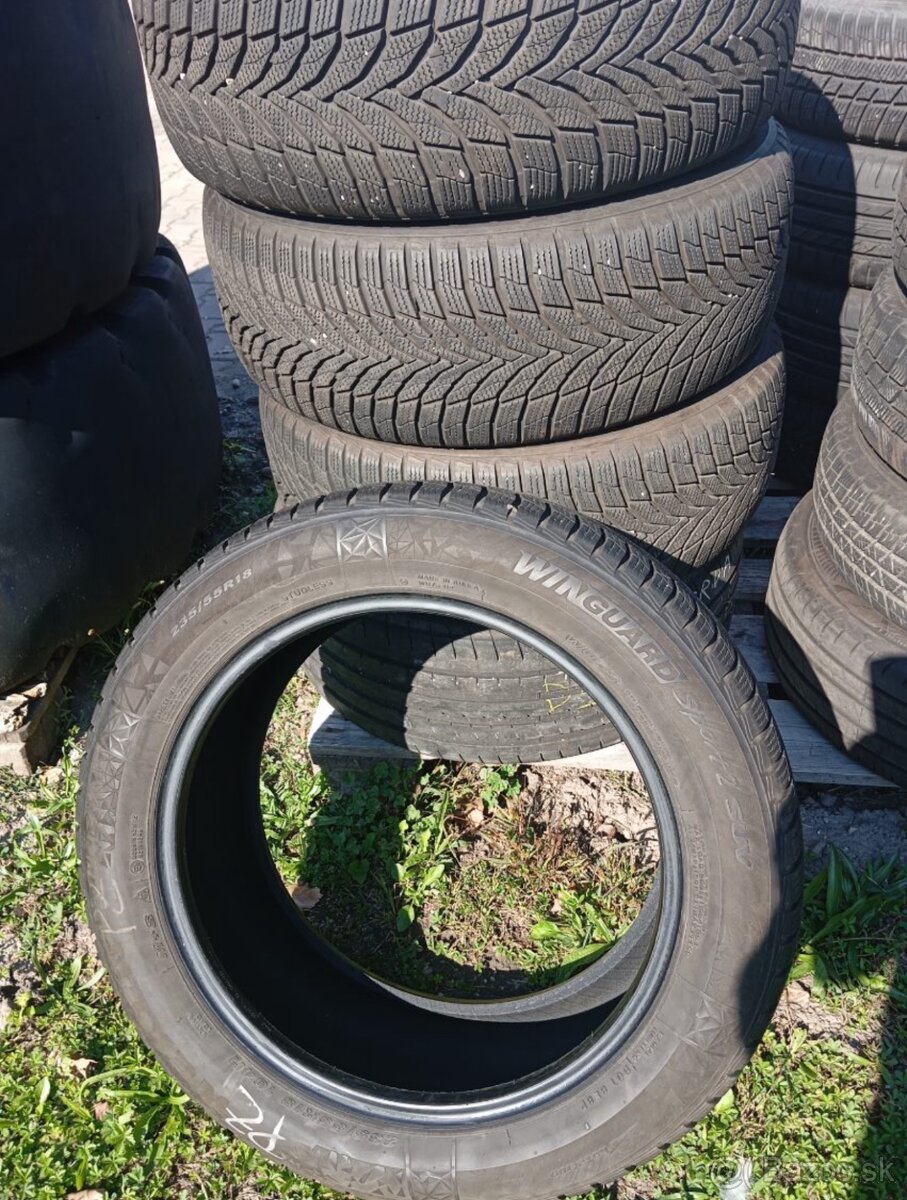 235/55 r18 zimné pneu