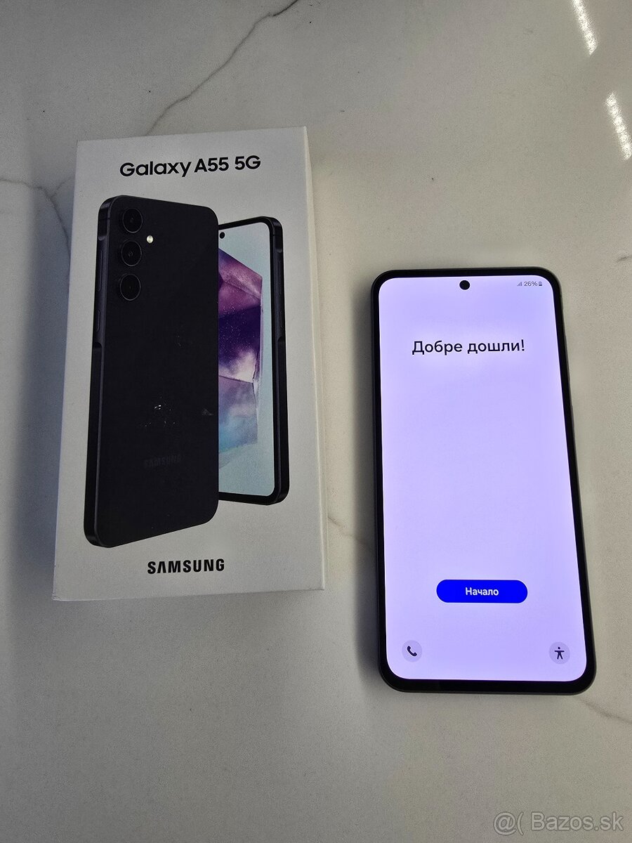 Samsung Galaxy A55 -NOVÝ - 128GB - BLACK -