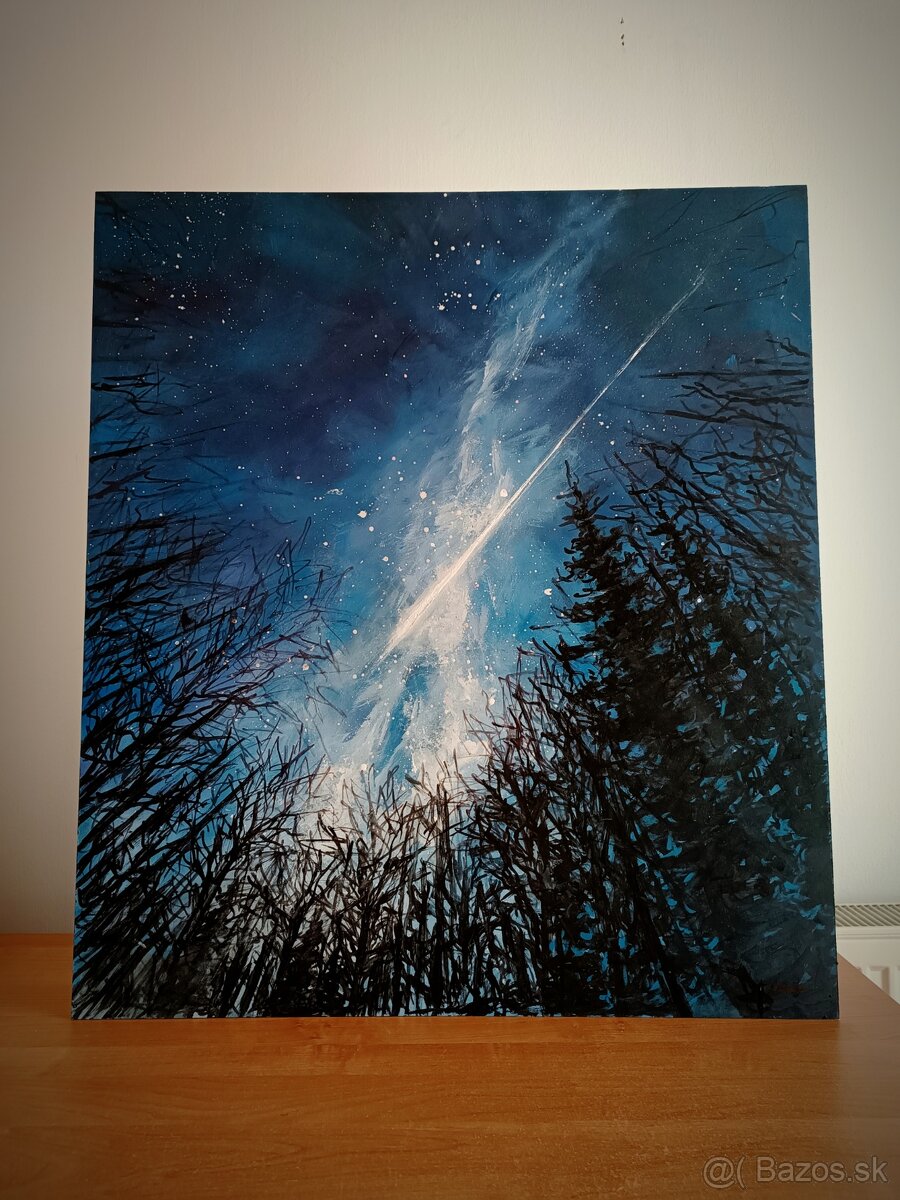 Akrylový obraz 80x70 40