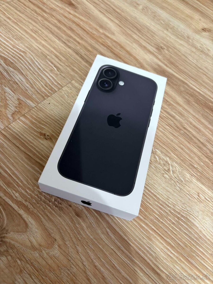 iPhone 16 256 GB Black čierny