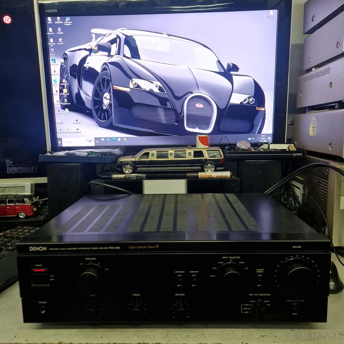 DENON PMA-560...integrovaný stereo zosilovač...