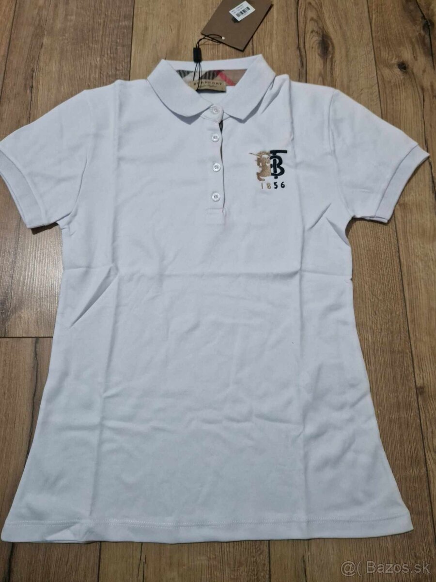 Nové dámske premium polo tričko Burberry velkost M a XL