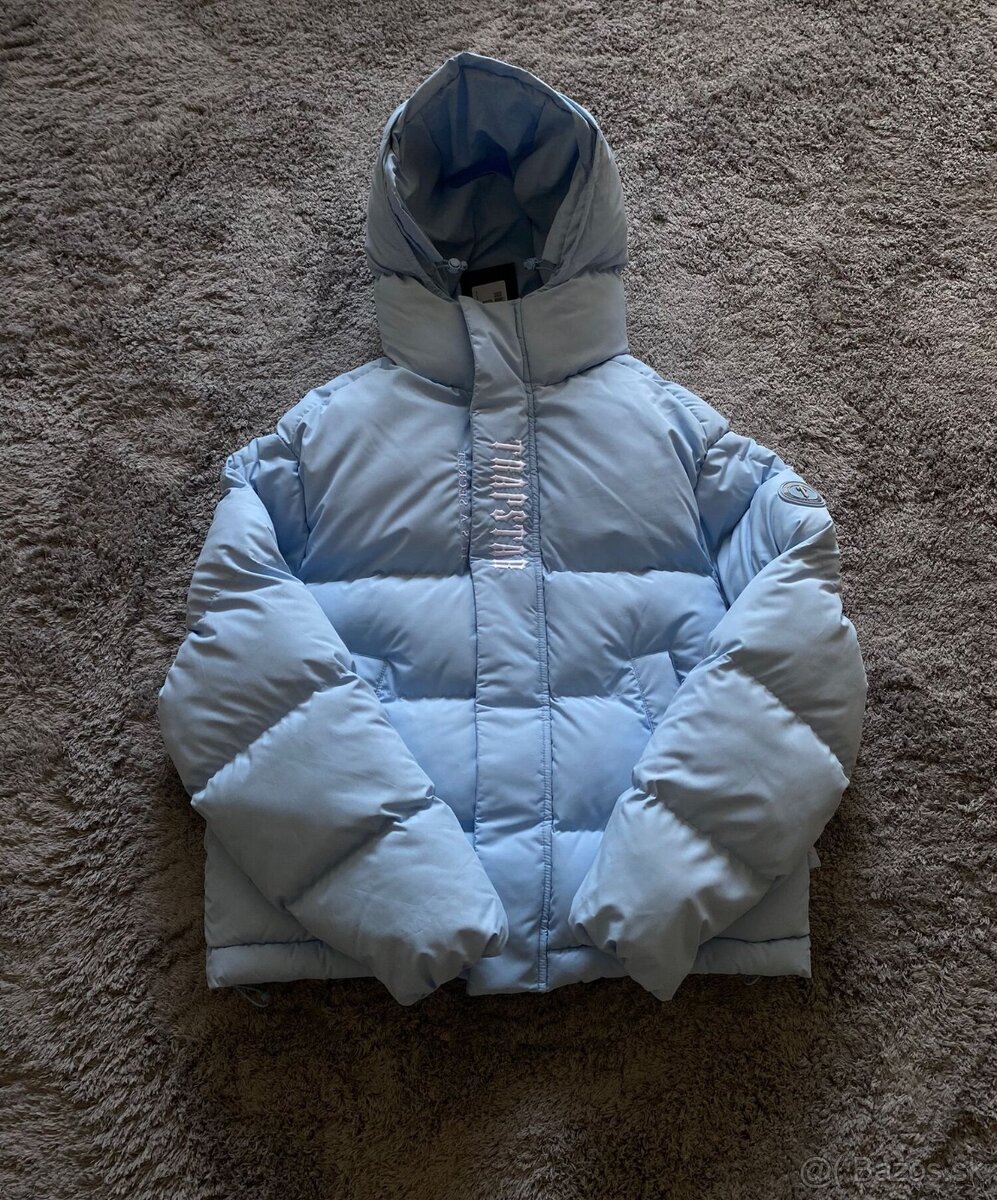 Trapstar Decoded 2.0 Puffer Jacket - Ice Blue