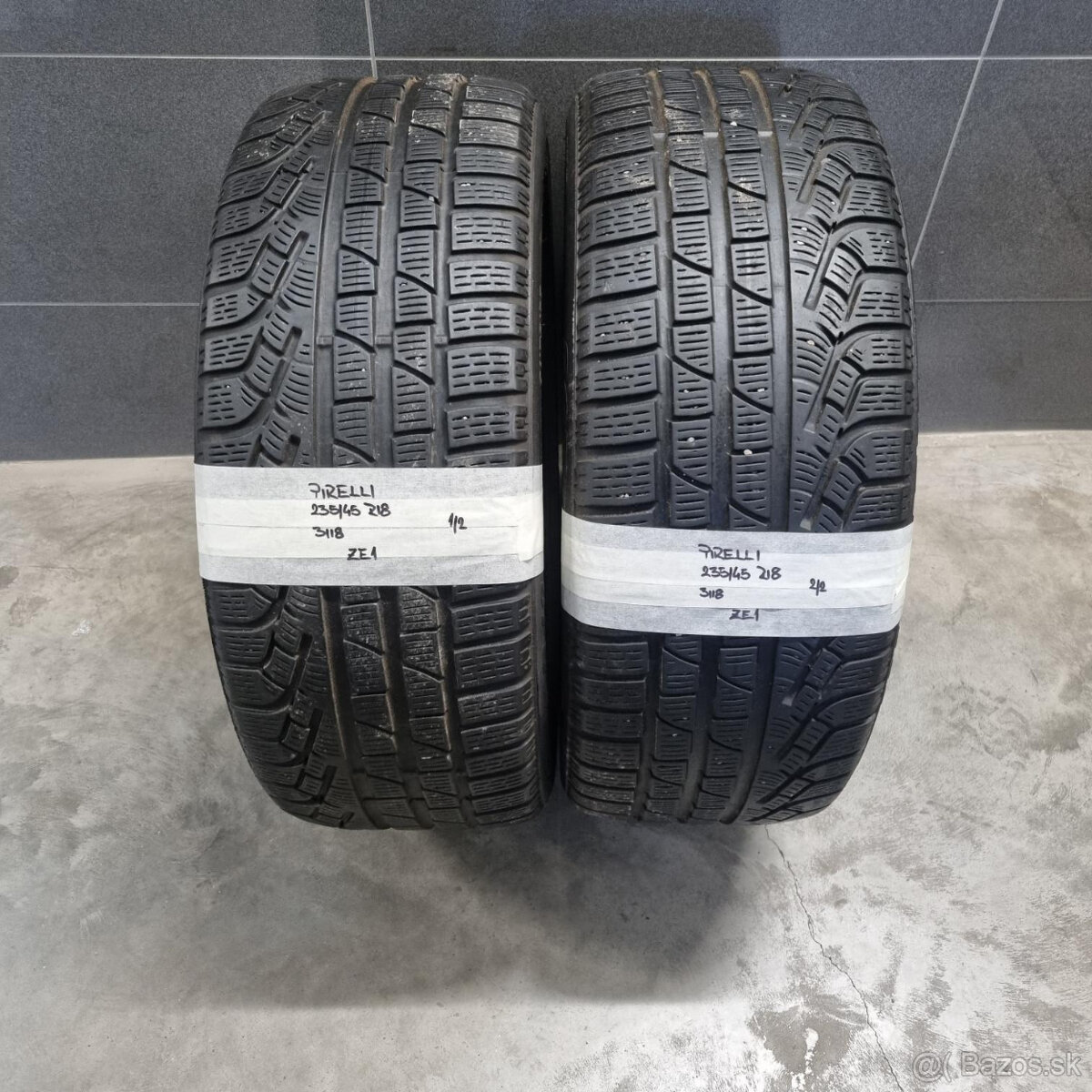 Zimné pneumatiky 235/45 R18 PIRELLI DOT3118