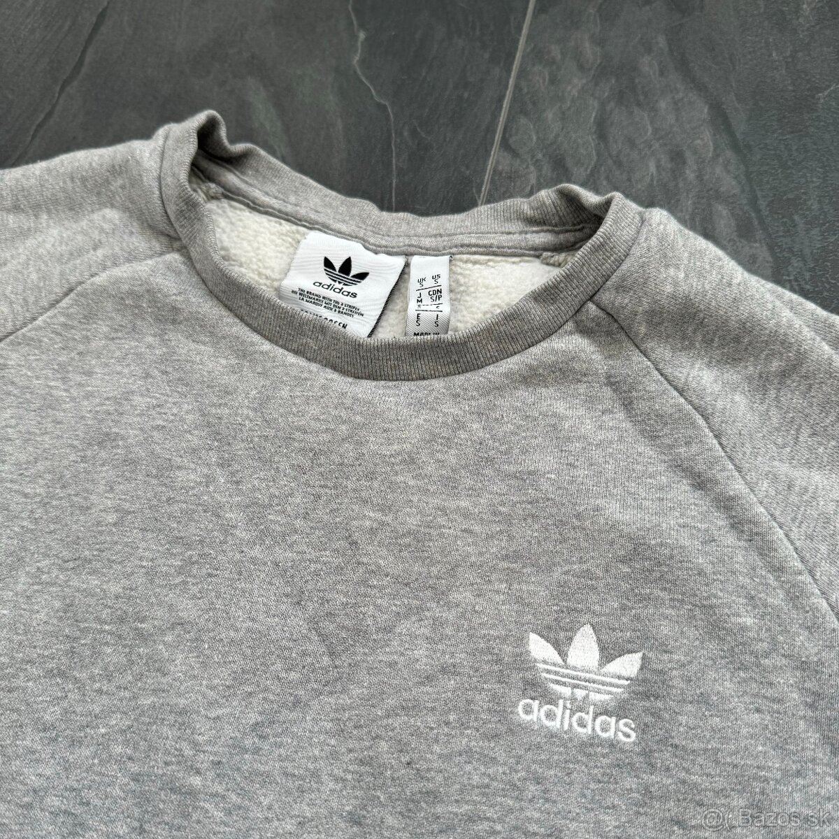 ADIDAS | Crewneck | Sivá | S