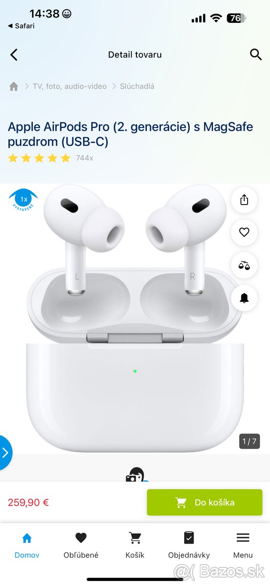 Iphone 15 pro max 256GB modry+ airpods 2 pro