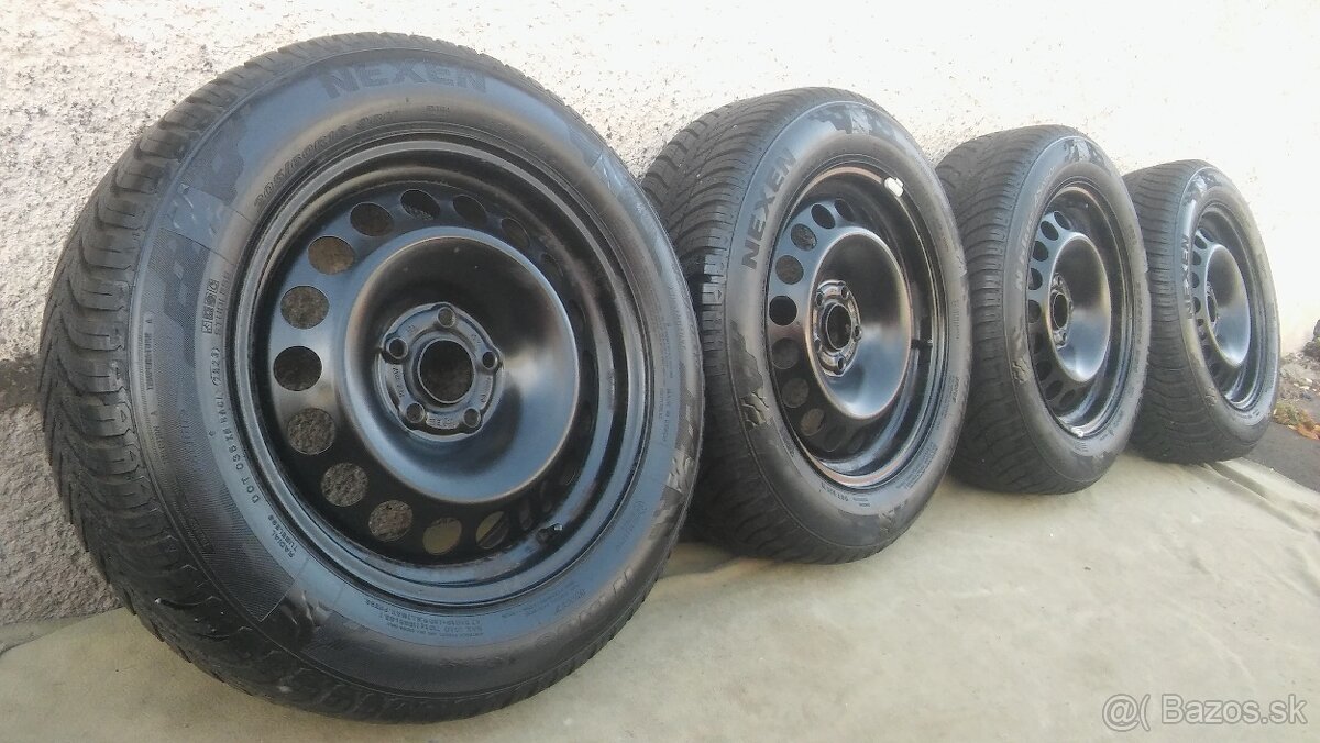 5x105 r16 Opel Astra J celoročné 205/60 r16 - 8 mm kúpa 2024