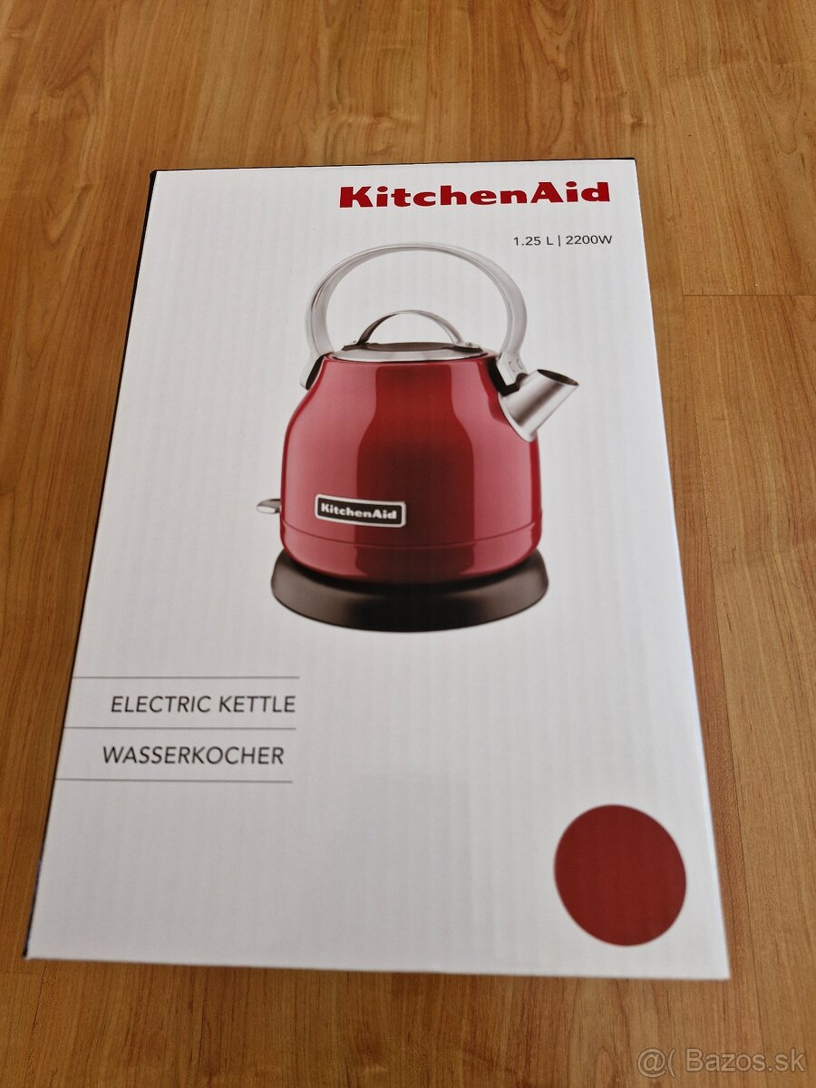 Varná kanvica KITCHENAID 5KEK1222EER červená