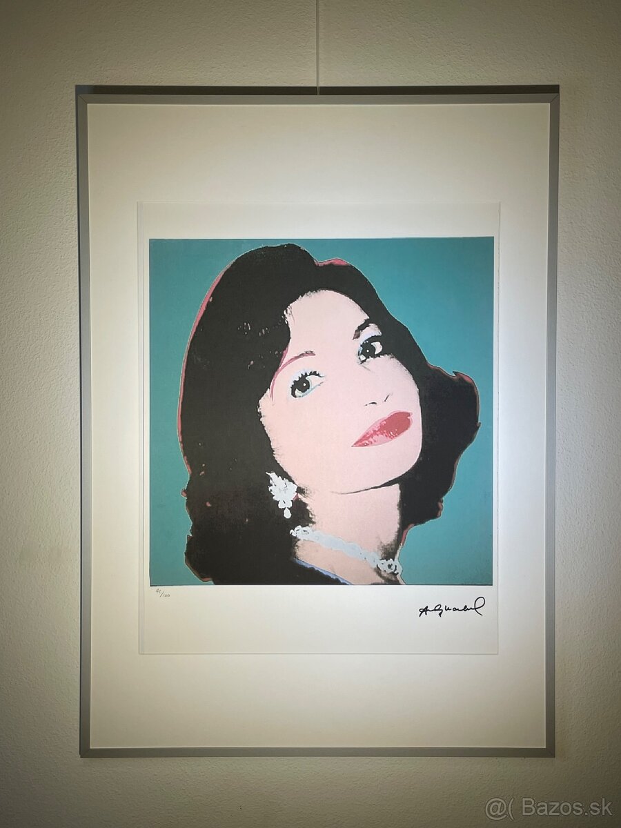 Andy Warhol "Liz" Limitovaná edícia_Certifikát