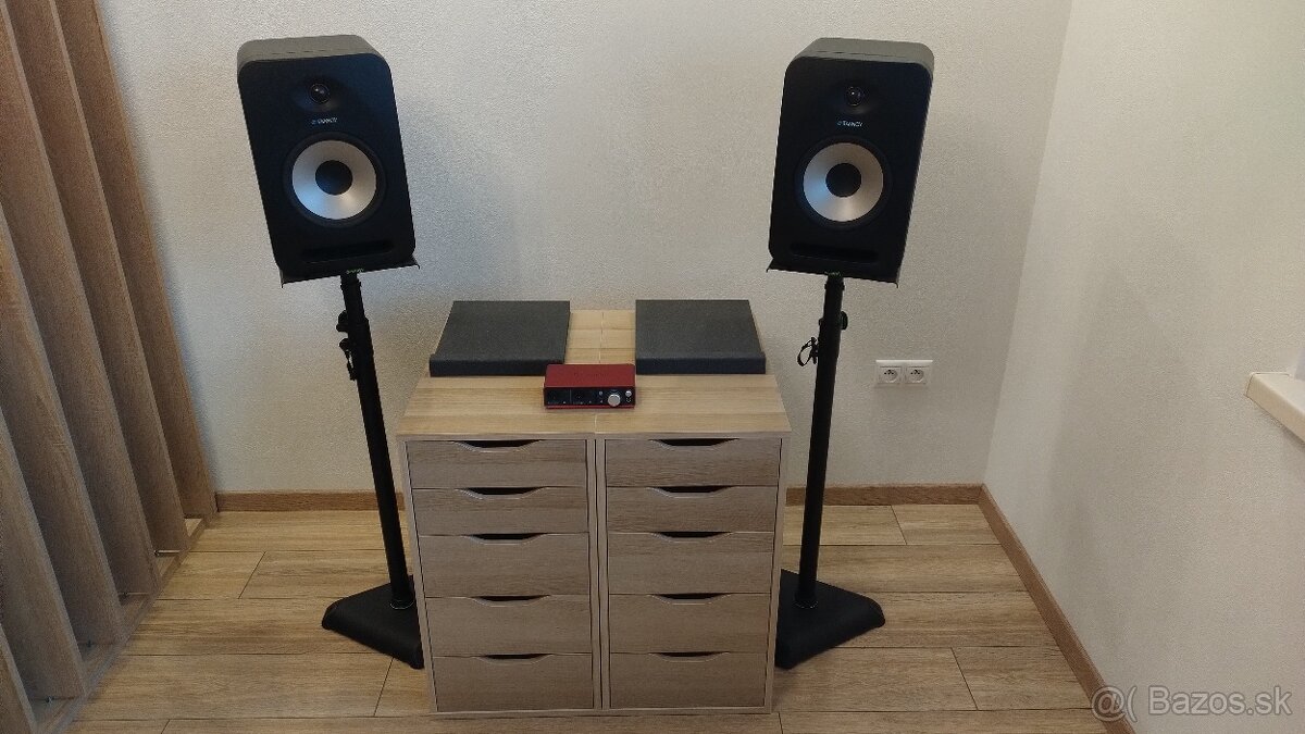 Tannoy Reveal 802 SET + Focusrite Scarlett 2i2 +Profi Stojan