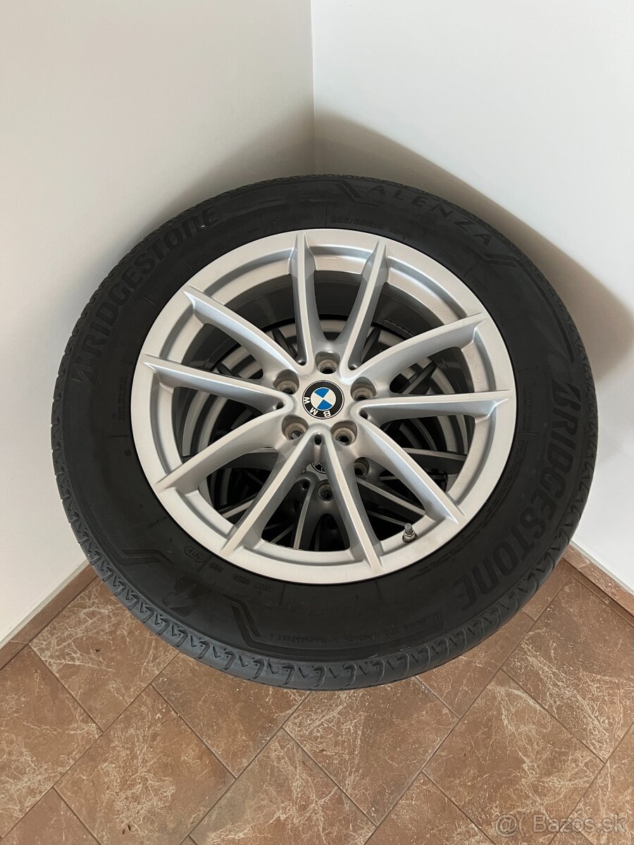 BMW X4 letná sada komplet 225/60 R18 - 100% STAV