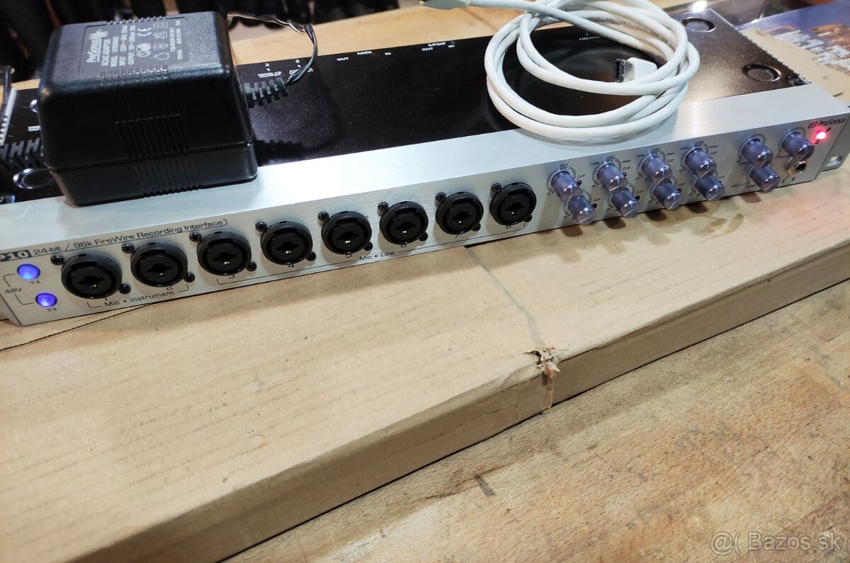 10 vstupová zvuková karta Presonus FP-10 FireWire