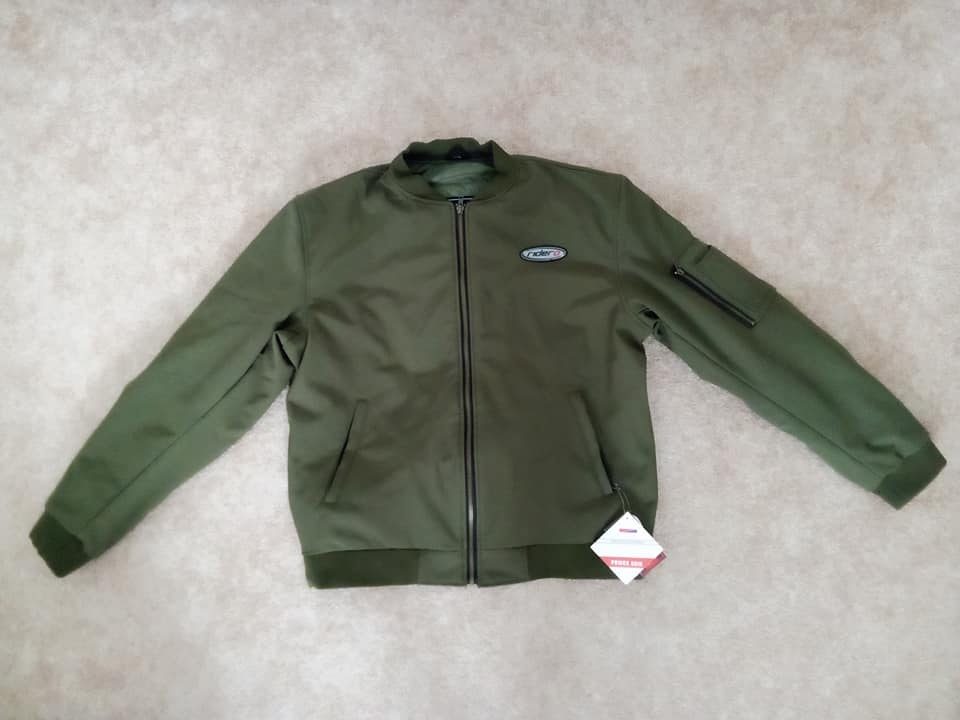 Softshellová bunda na motorku, styl bomber. 4XL. Nová