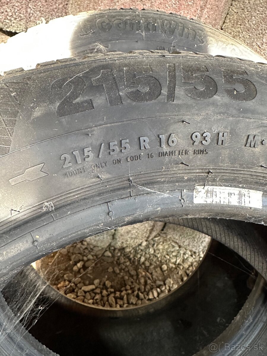 Continental 215/55r16