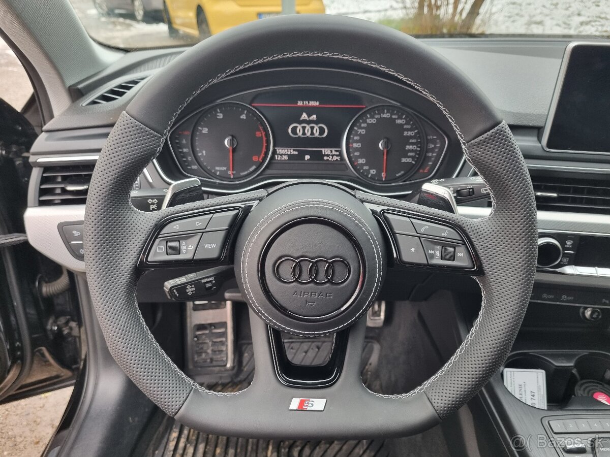 AUDI SPORTOVY VOLANT ZKOSENY s airbagom