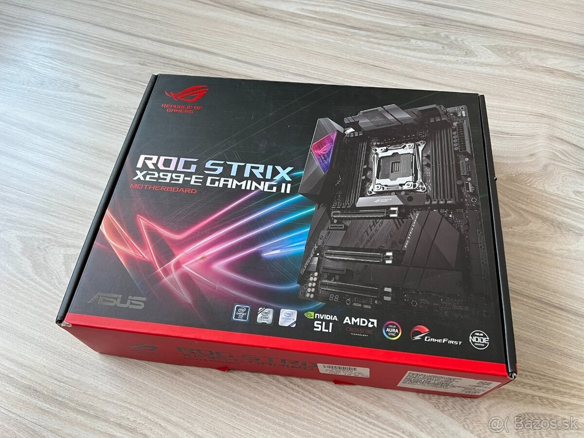 Asus ROG Strix X299-E Gaming II + i9-10920 + Fury DDR4 128Gb