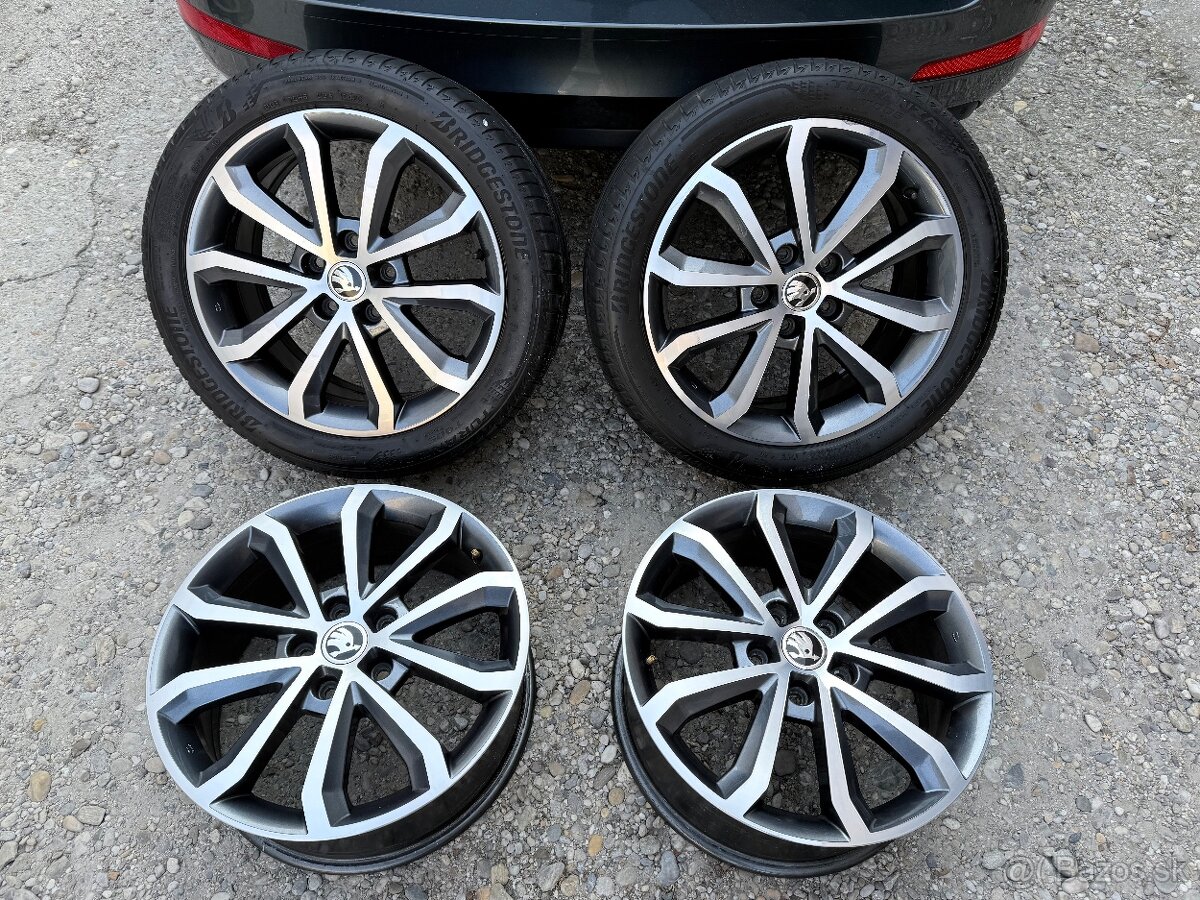 5x112 R17 original Skoda Octavia 3 HAWK