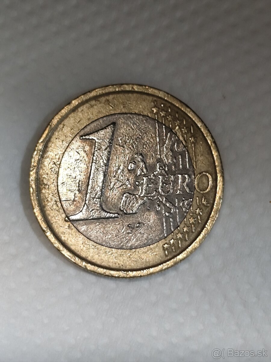 1 euro Leonardo da Vinci