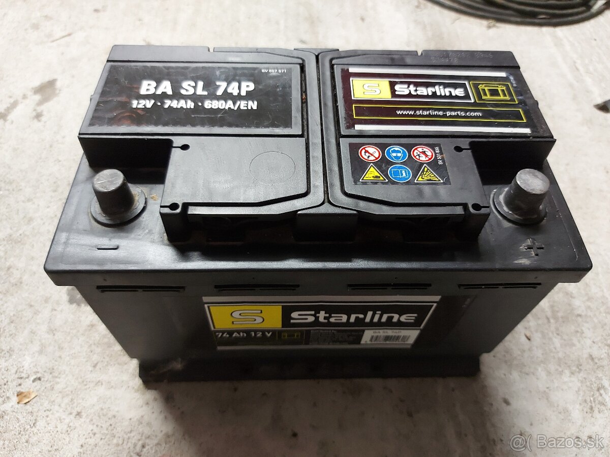 Autobateria 74Ah 680A Starline