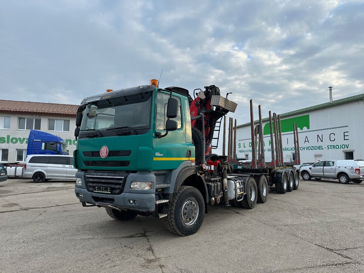 TATRA s hydraulickou rukou 6x6 + RCH náves