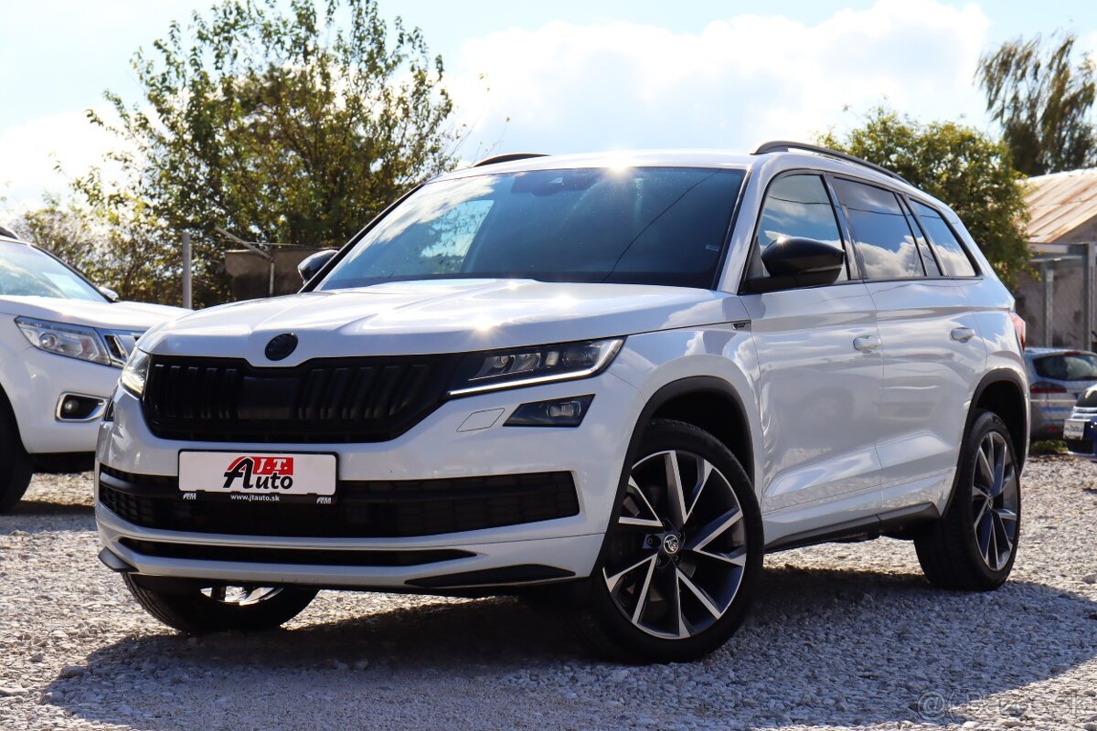 Škoda Kodiaq 2.0 TDI 190k Sportline DSG 4x4 Virtual, ťažné