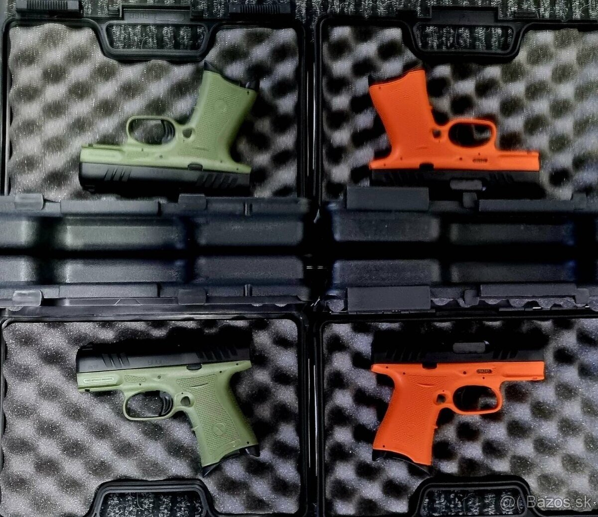 Bubix Bro Classic 9x19mm Green, Black, Orange...