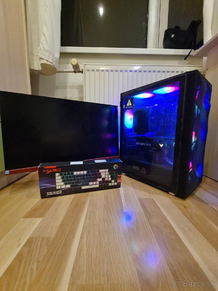 Predám herný pc RYZEN 7 5800X RTX 3070