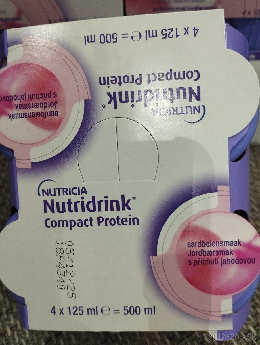 Nutridrink compact proteín - JAHODA