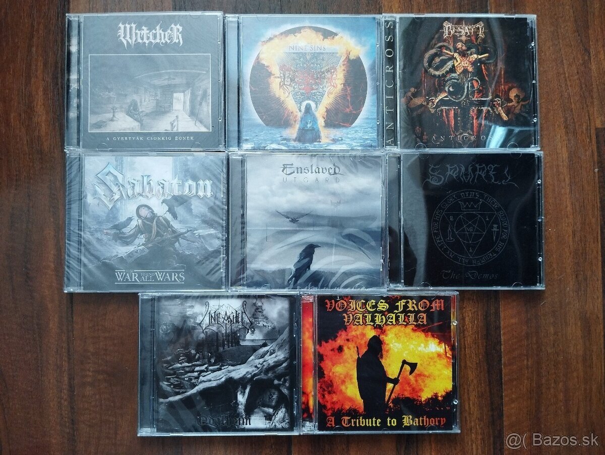 Symphonic Metal,a Black,Death Metal CDs