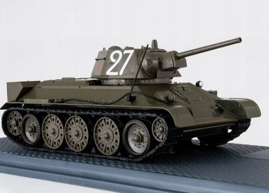 Tank T-34 75 1:43