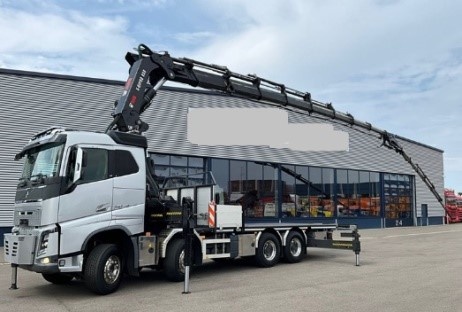 8989 Volvo FH 16.750 - 8x4 – Valník + HR-Hiab 85 t/m – EURO