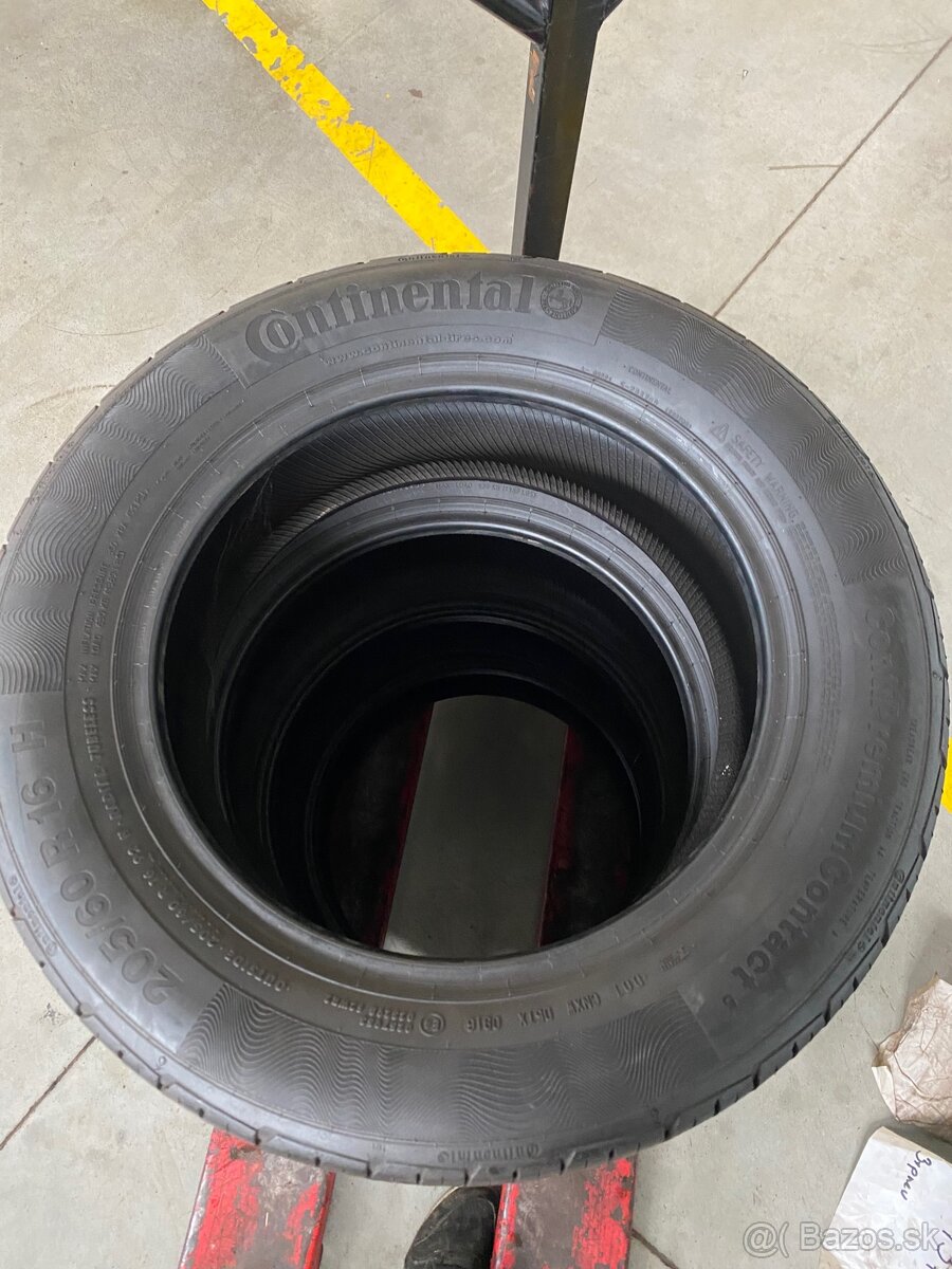 Predám pneu Continental 205/60 R16