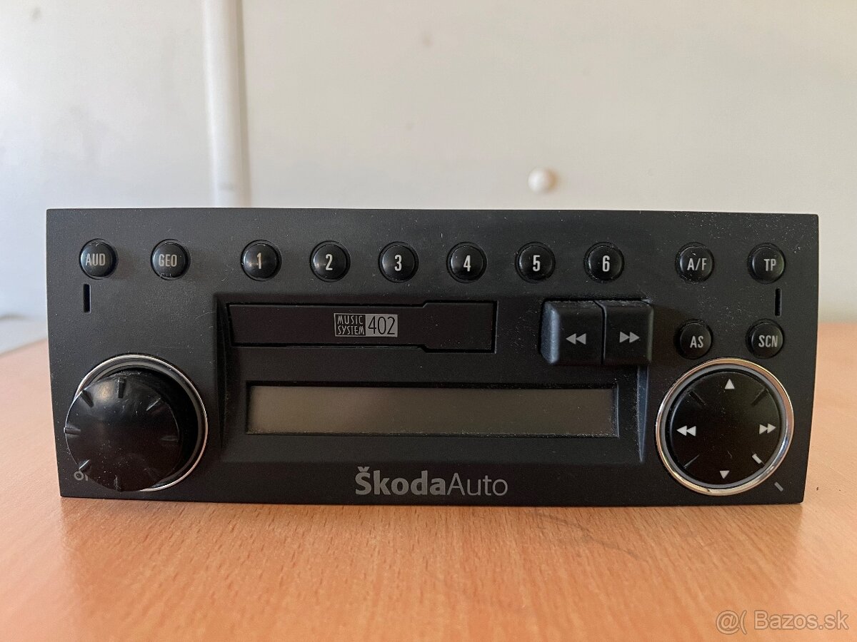 Škoda fabia autoradio original