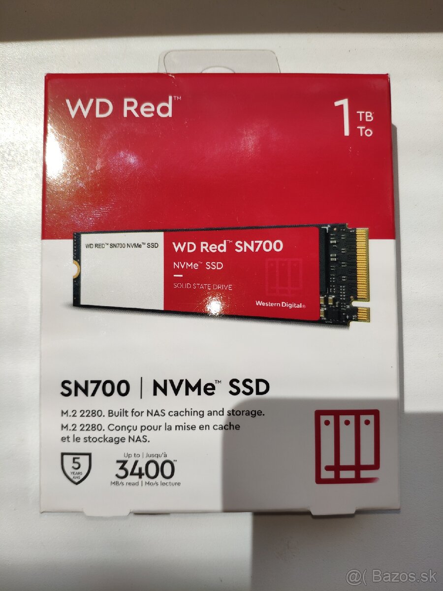 SSD disk M.2 NVMe SN700 WD 1TB