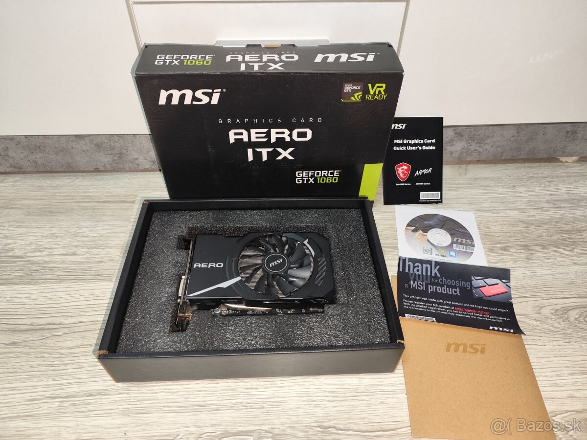 Geforce GTX 1060 6GB AERO ITX