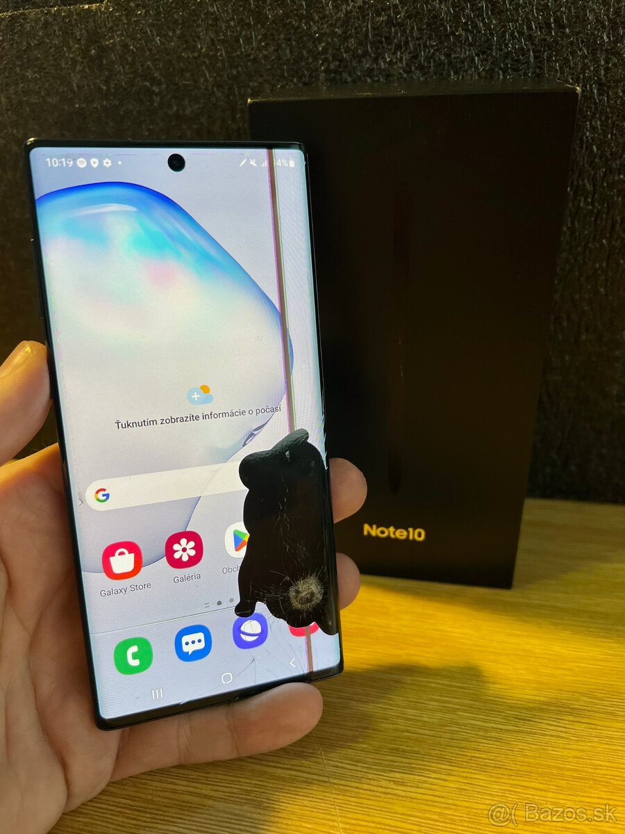 Predám poškodený Samsung Galaxy Note 10 | DUAL SIM | 256GB