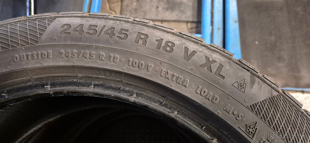 245/45 r18 Continental zimne