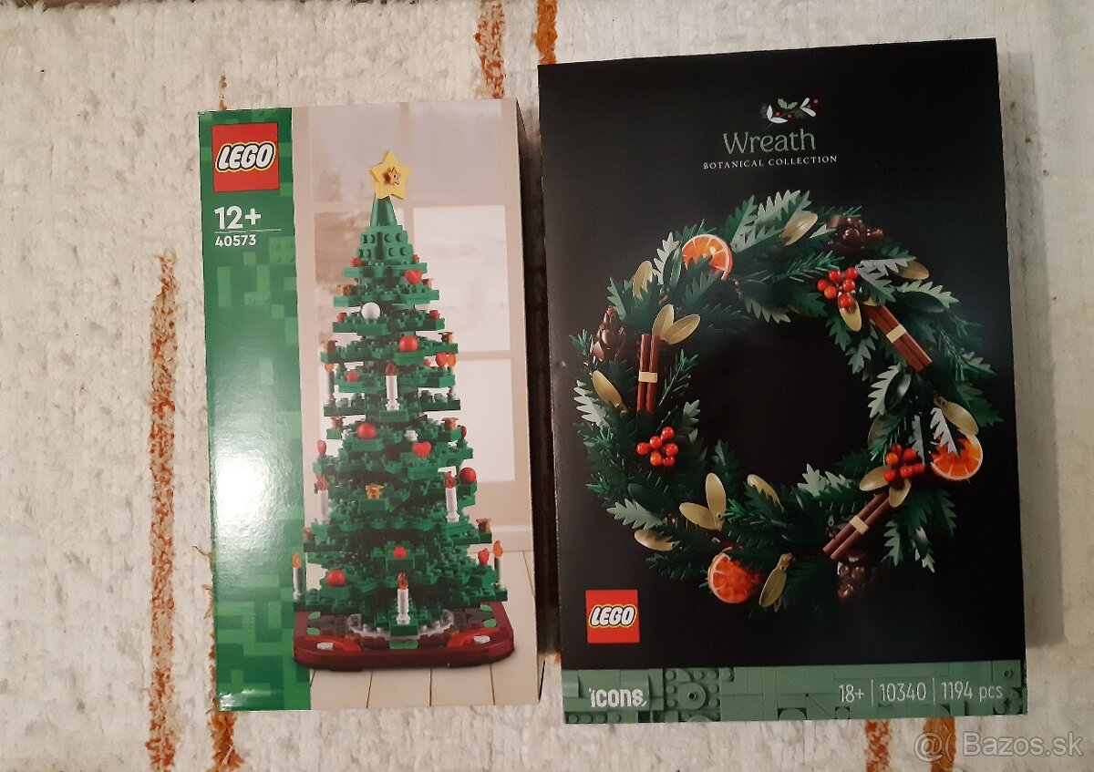 Predám vianočne Lego 10340 a 40573