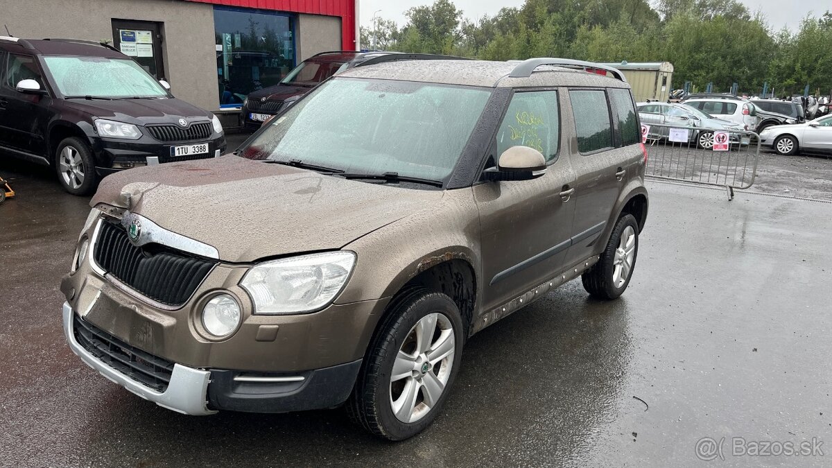 167. Škoda YETI CFH, KJF Na náhradní díly